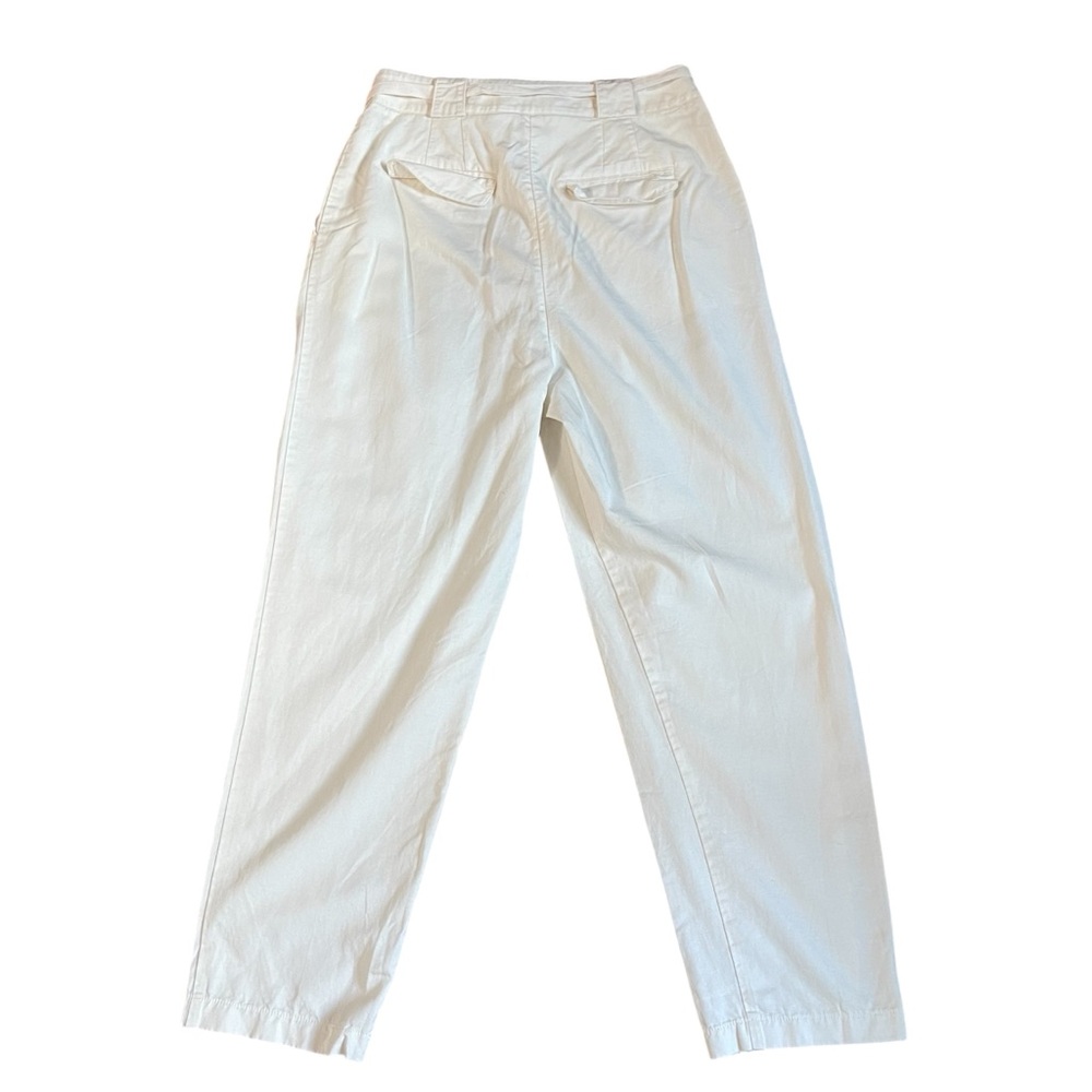 Dynamite Cream Relaxed High-Waist Pants US 6 - Picture 3 of 7